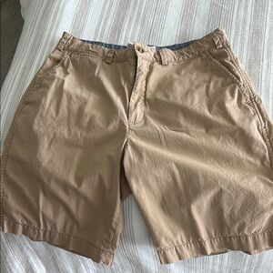 Ralph Lauren Khaki Flat Front Shorts